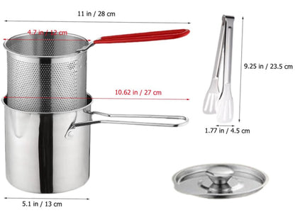 🔥LAST DAY SALE 50% OFF🍗304 Stainless Steel Multifuntional Fryer