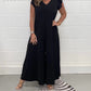 2024 Summer New Ruffled Wide-leg Casual Jumpsuit (Buy 2 free shipping)