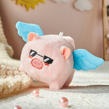 Wagging Tail Kitty Plush Doll Pendant