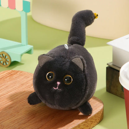 Wagging Tail Kitty Plush Doll Pendant
