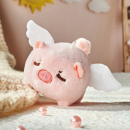Wagging Tail Kitty Plush Doll Pendant