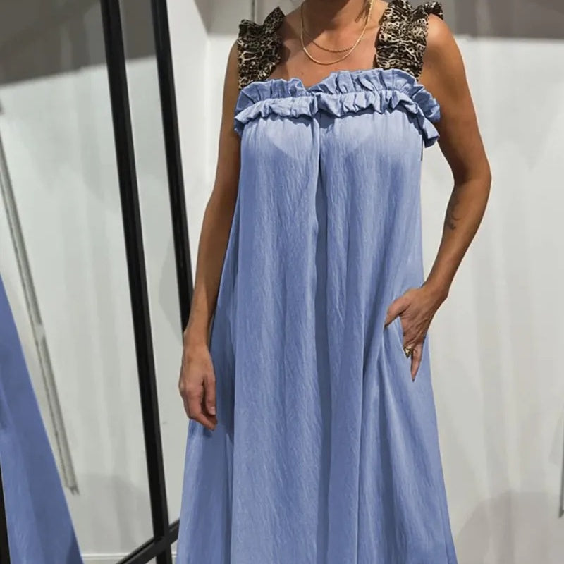 💖Limited Sale 49% OFF💖Women's Casual Sleeveless Maxi Dress with Pockets