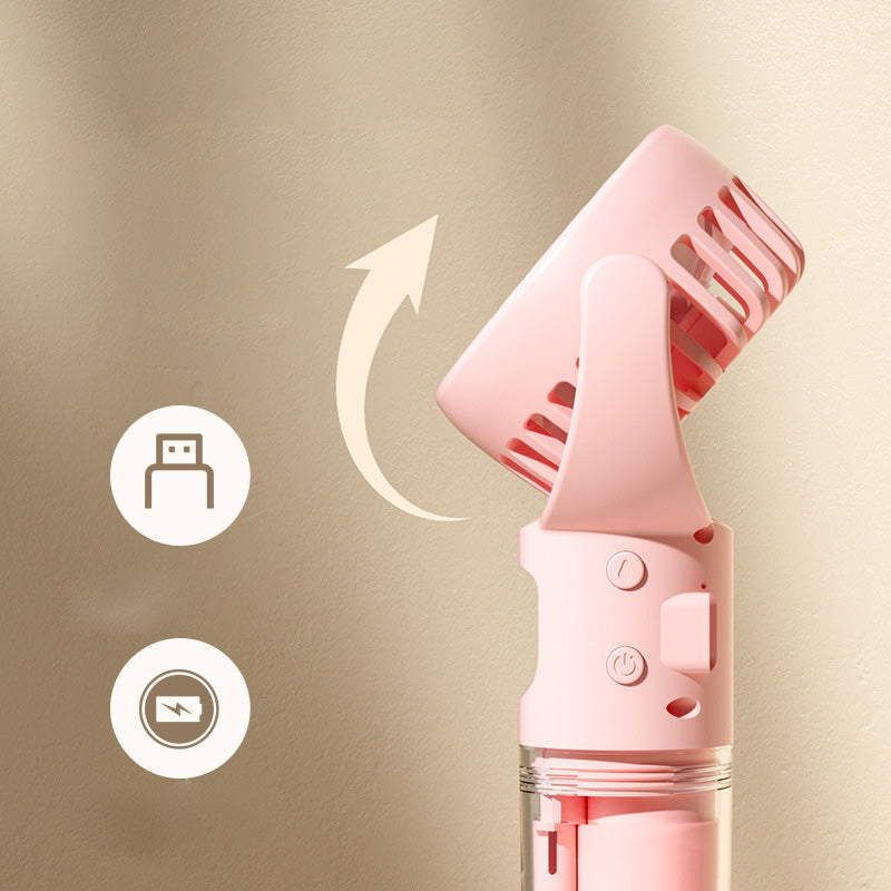 🌟Buy two Get 10% off💧Portable Rechargeable Handheld Misting Fan
