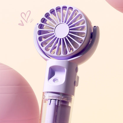 🌟Buy two Get 10% off💧Portable Rechargeable Handheld Misting Fan
