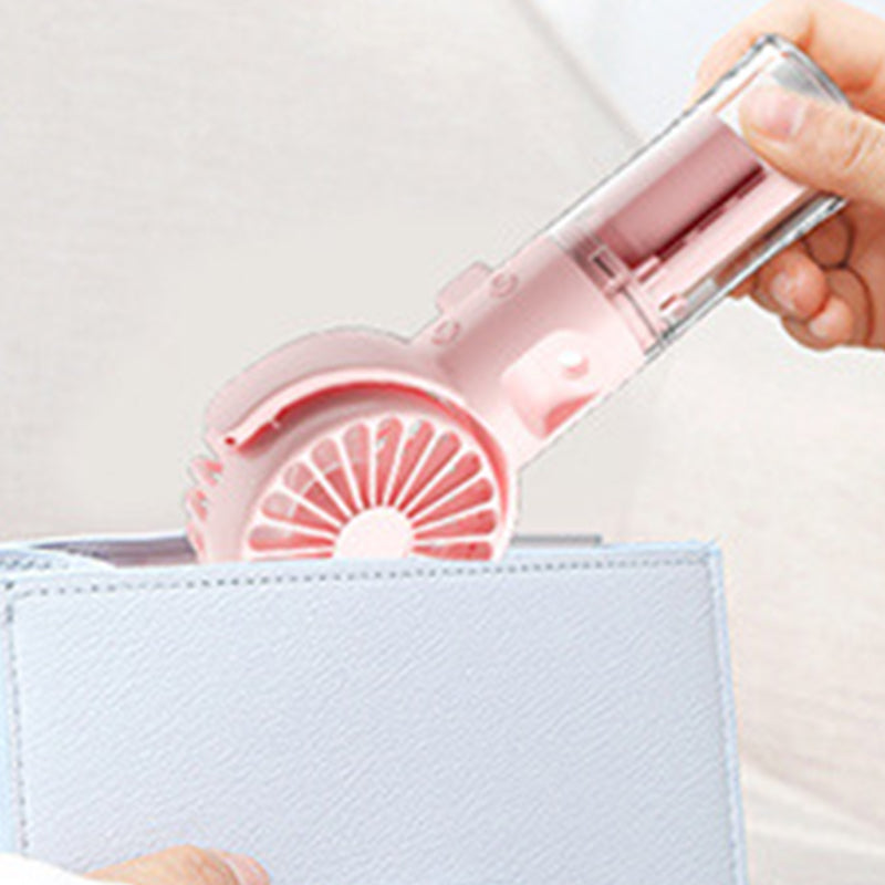 🌟Buy two Get 10% off💧Portable Rechargeable Handheld Misting Fan