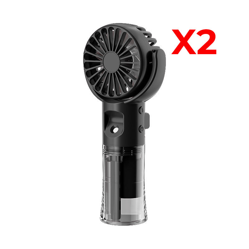 🌟Buy two Get 10% off💧Portable Rechargeable Handheld Misting Fan