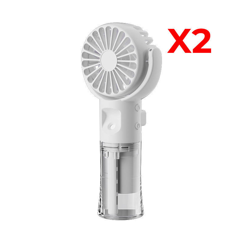 🌟Buy two Get 10% off💧Portable Rechargeable Handheld Misting Fan