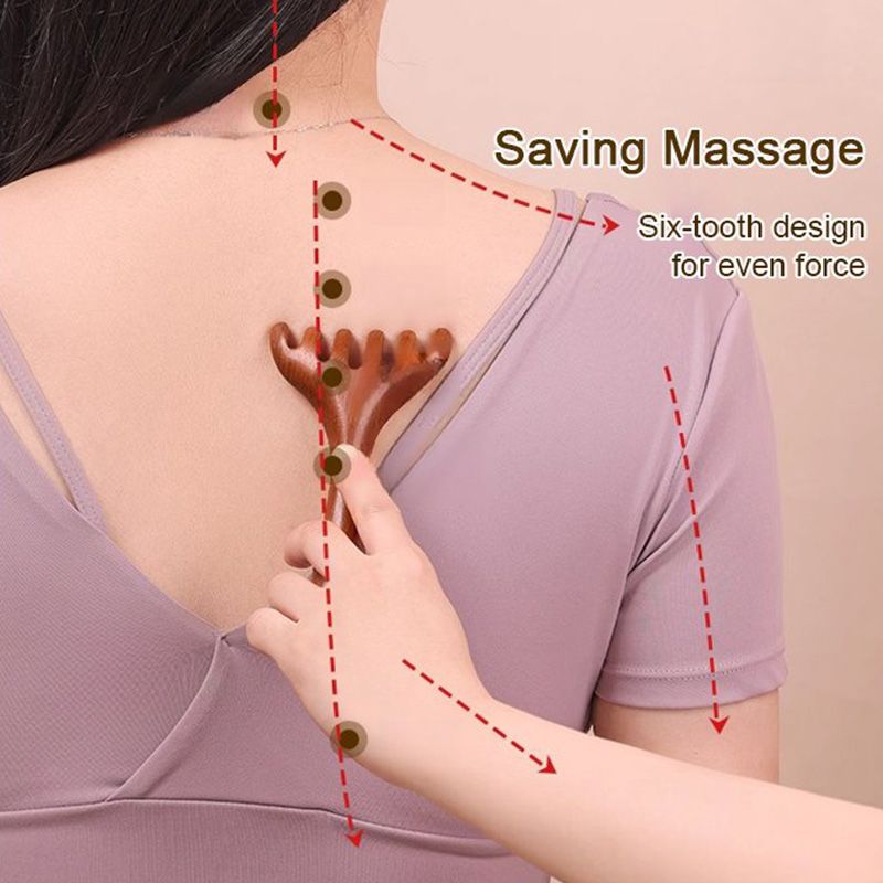 ✨Buy 1 get 1 free！！🔥Six-claw Meridian Massage Comb🪮