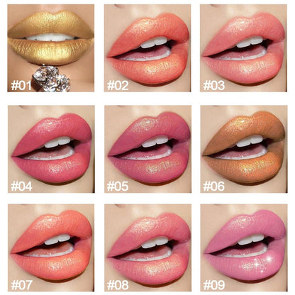 ⚡2025  Hot Sale 60% OFF 🔥Metallic Shine Color-Changing Lipstick