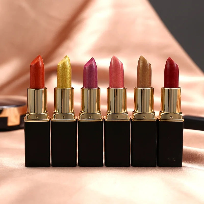 ⚡2025  Hot Sale 60% OFF 🔥Metallic Shine Color-Changing Lipstick