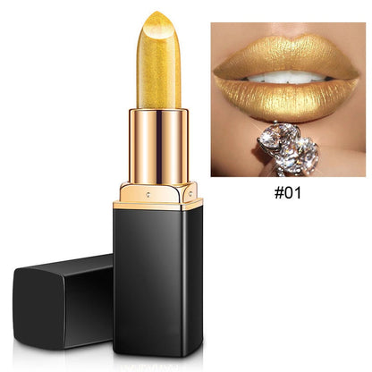 ⚡2025  Hot Sale 60% OFF 🔥Metallic Shine Color-Changing Lipstick
