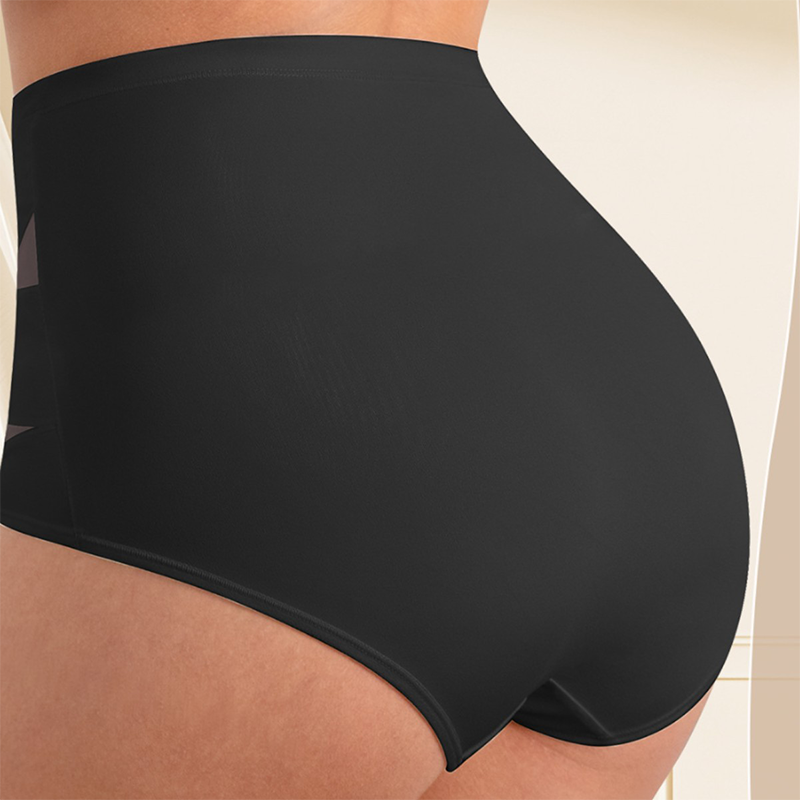 💖Hot Sale-Buy 1 Get 3 Packs💖Plus-Size High-Waist Cross Tummy Control Panties