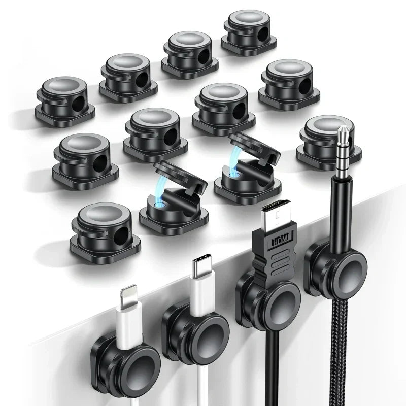 Multipurpose Magnetic Cable Clips