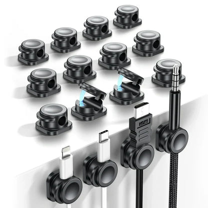 Multipurpose Magnetic Cable Clips