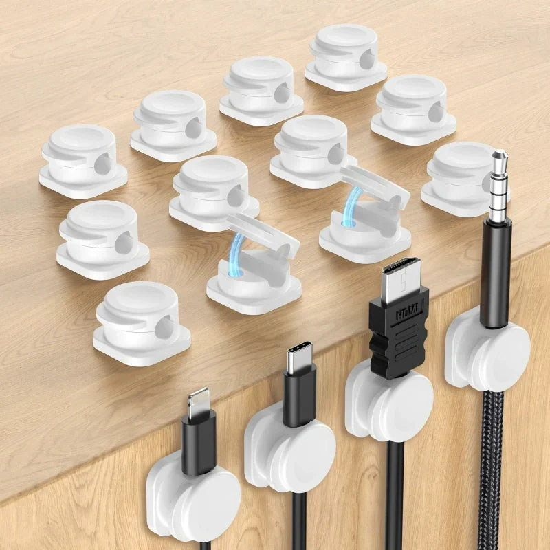 Multipurpose Magnetic Cable Clips