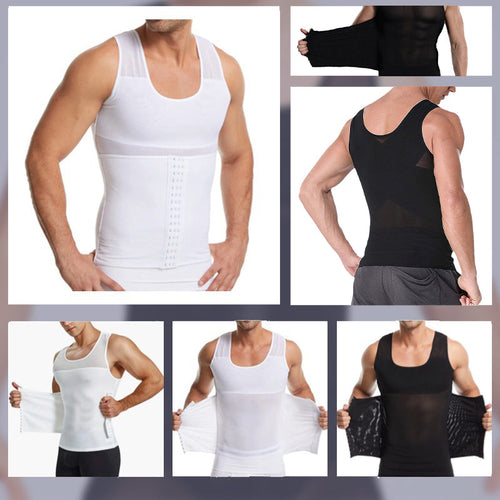 🔥Novedad Más Vendida❤️‍🔥Chaleco de Malla para Hombre con Ajuste de Cintura