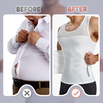 🔥Novedad Más Vendida❤️‍🔥Chaleco de Malla para Hombre con Ajuste de Cintura