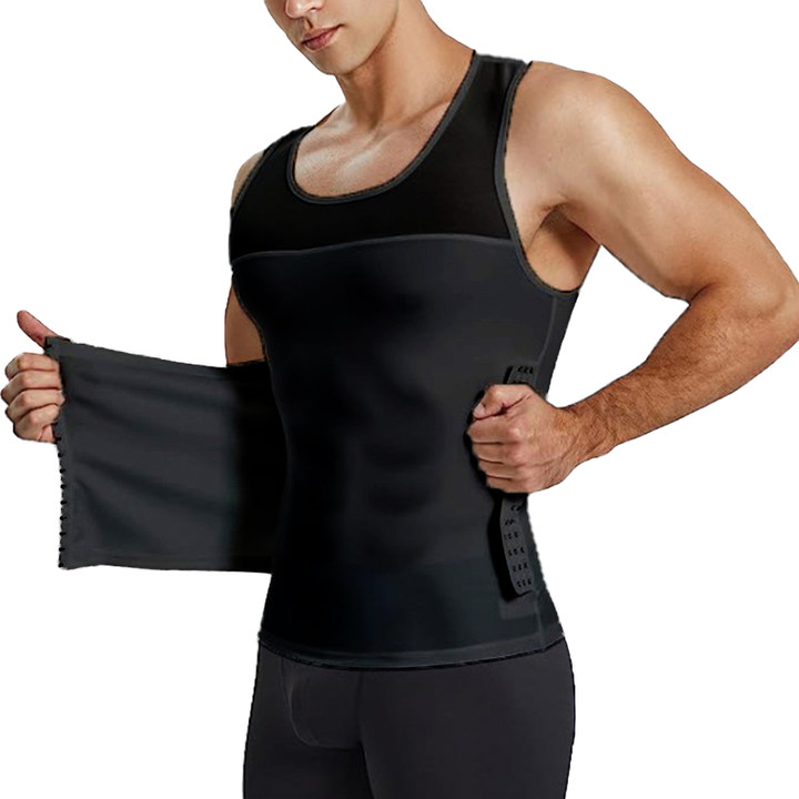 🔥Novedad Más Vendida❤️‍🔥Chaleco de Malla para Hombre con Ajuste de Cintura