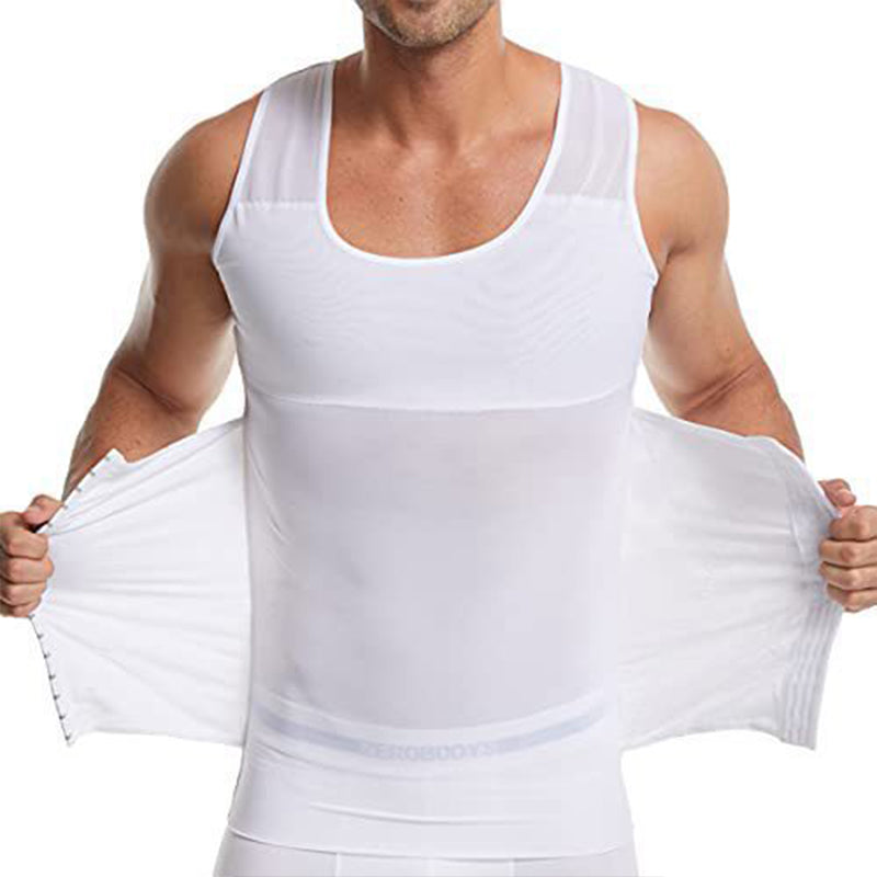 🔥Novedad Más Vendida❤️‍🔥Chaleco de Malla para Hombre con Ajuste de Cintura