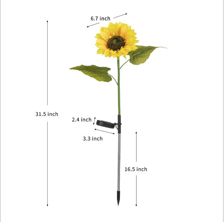 🌻Sunflower Solar Garden Stake Led Lights