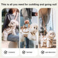 🐶Hot Sale🎒 2-in-1 Tragbare, atmungsaktive Haustiertragetasche – Sling + Rucksack | Überall, jederzeit!