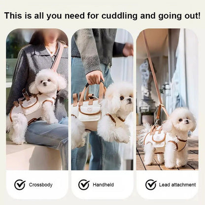 🐶Hot sale🎒 2-in-1 Portable Breathable Pet Carrier – Sling + Backpack | Anywhere, Anytime!