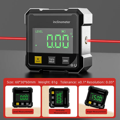📐  Magnetic Digital Angle Gauge – Precision Angle Measurement, Strong Magnetic Base, Easy-to-Read LCD Display 🛠️