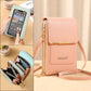 🔥Gran oferta 50% DE DESCUENTO -🎁Bolso bandolera de mujer con pantalla táctil para teléfono móvil