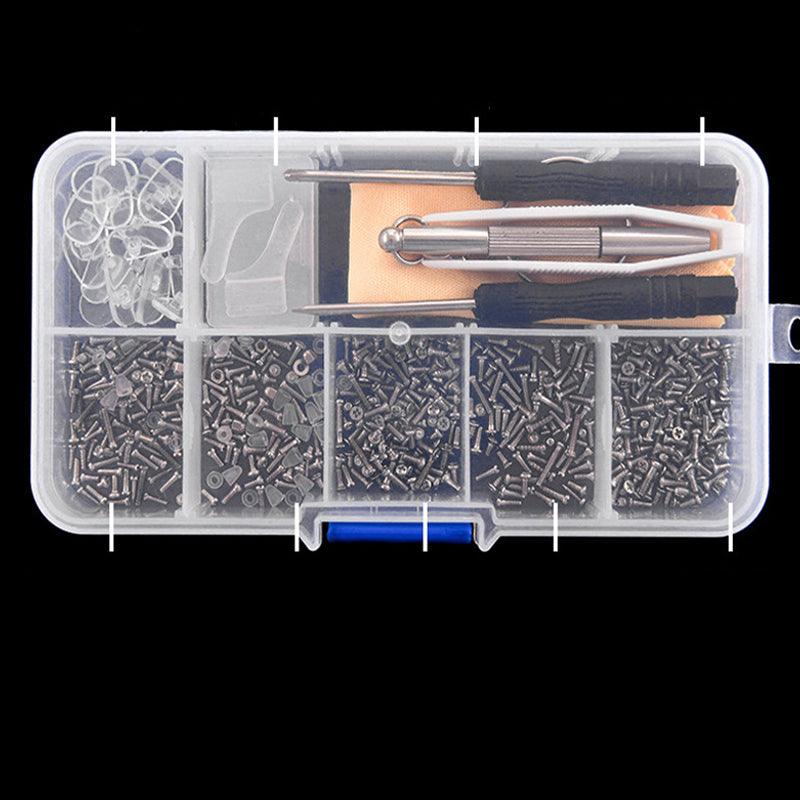 🥳2026 HOT SALE🥳💞50K+ SOLD!👓🛠️ 55% OFF! Eyeglass Nose Pad Repair Kit – Replace worn pads & rusty screws at home. No optician fees – keep your glasses comfy & secure! 🔧✨
