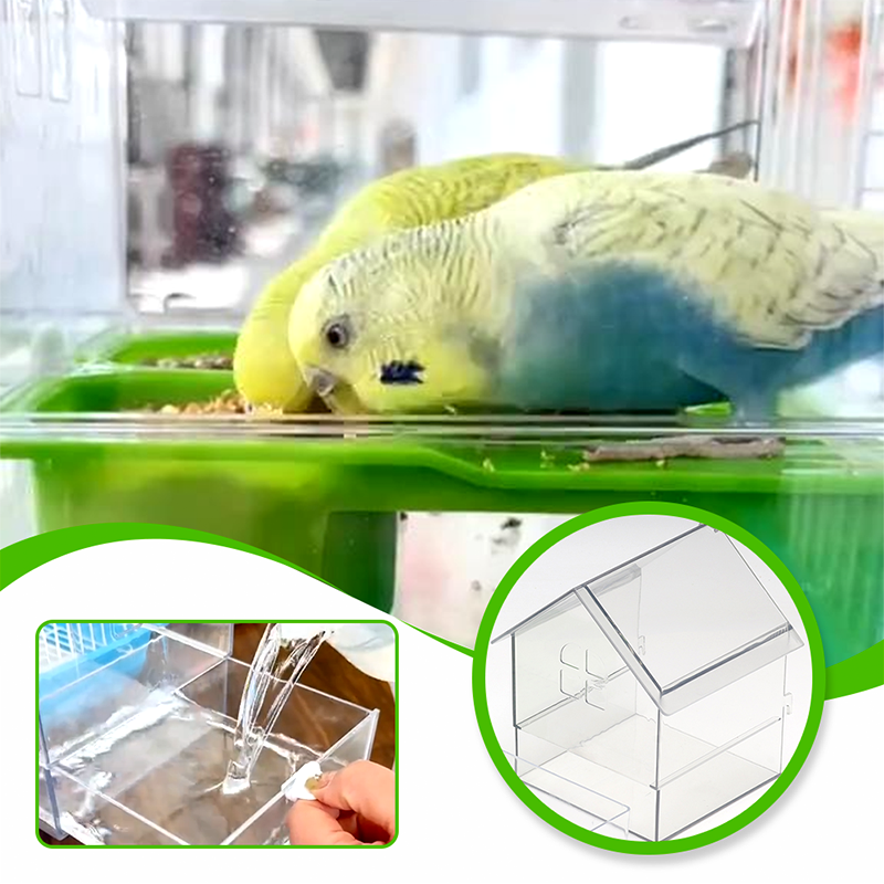 🌟 Shopping Frenzy: Entire Store 50% OFF🔥Pull-Out External Parrot Feeder