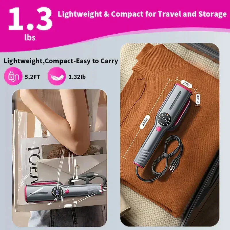 🥳2026 HOT SALE💨  Steam Iron & Steamer 2-in-1 – Kills 99.99% mites & bacteria. 5s preheat, 150ml tank. Ceramic plate, even heat. Safe for silk to cotton. Your fabric care essential. 🛡️🌿