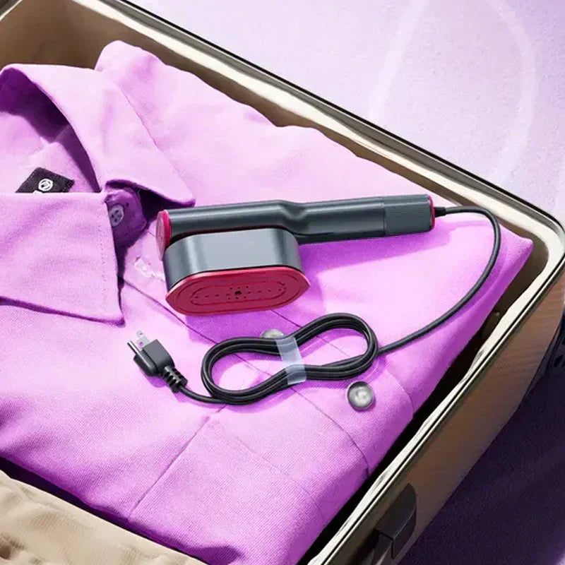 🥳2026 HOT SALE💨  Steam Iron & Steamer 2-in-1 – Kills 99.99% mites & bacteria. 5s preheat, 150ml tank. Ceramic plate, even heat. Safe for silk to cotton. Your fabric care essential. 🛡️🌿