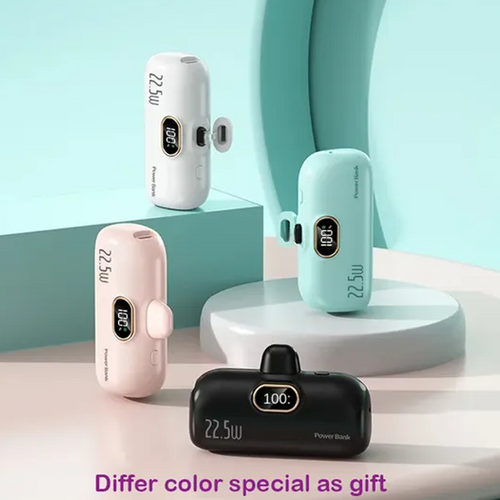 ⏰Limited Offer 75% OFF!🔥ChargeGo™ 5000mAh Mini Power Bank – Ultra-Portable & Universally Compatible🔋📱