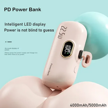 ⏰Limited Offer 75% OFF!🔥ChargeGo™ 5000mAh Mini Power Bank – Ultra-Portable & Universally Compatible🔋📱