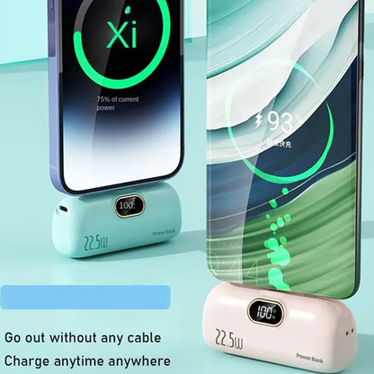 ⏰Limited Offer 75% OFF!🔥ChargeGo™ 5000mAh Mini Power Bank – Ultra-Portable & Universally Compatible🔋📱