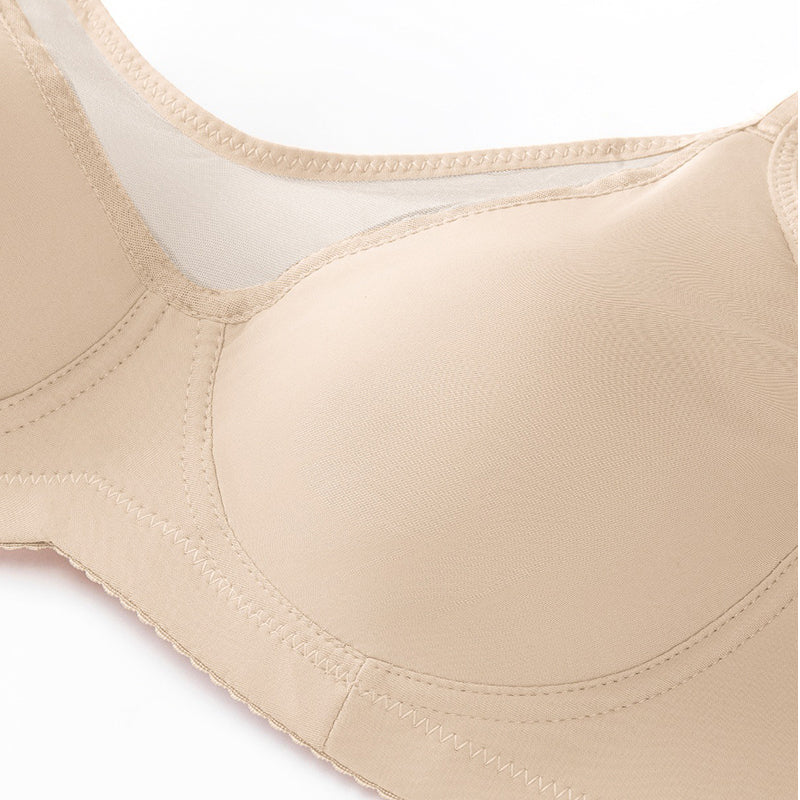 🏆 Last Day Special Price £9.77 ! 💐Women's Elegant Sheer Full Coverage Plus Size Bra