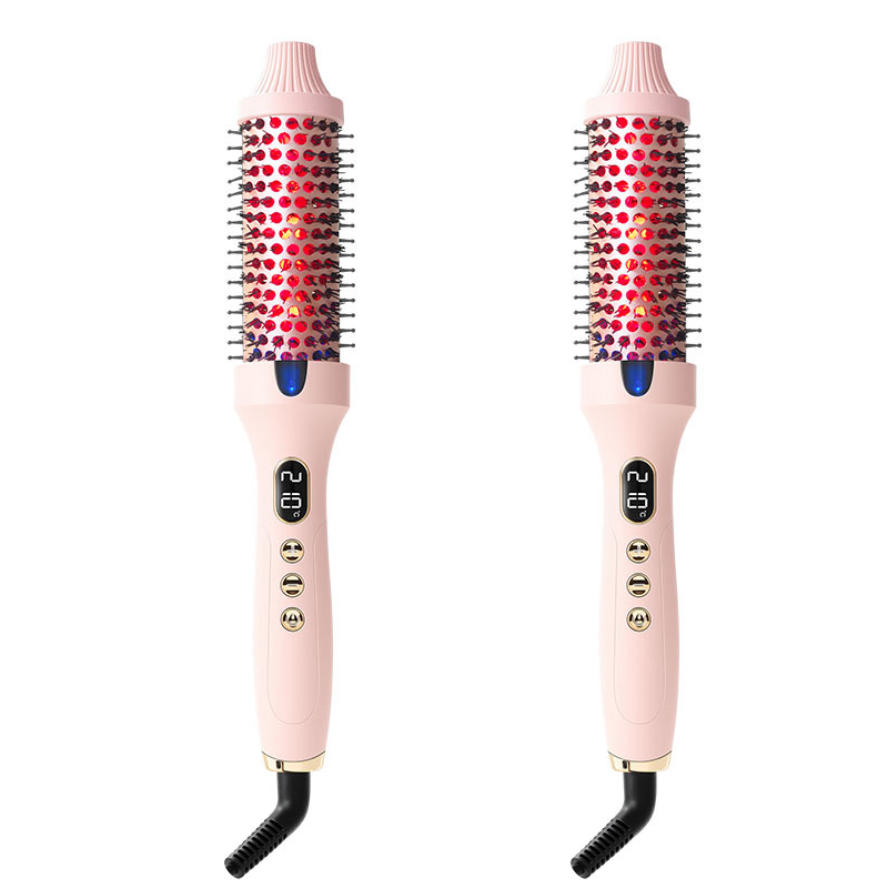 🔄 2-in-1 Magic Styler | Heated Straightener & Curler Comb | Switch Styles in Seconds ✨【-50%】