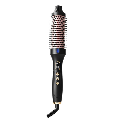 🔄 2-in-1 Magic Styler | Heated Straightener & Curler Comb | Switch Styles in Seconds ✨【-50%】