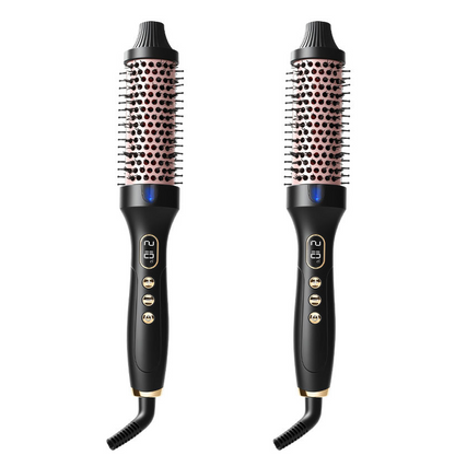 🔄 2-in-1 Magic Styler | Heated Straightener & Curler Comb | Switch Styles in Seconds ✨【-50%】