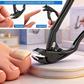 🥳2026 OFERTA ESPECIAL💅Cortauñas de acero inoxidable con hojas curvas de precisión – ¡Sin esfuerzo para uñas gruesas y personas mayores! ✂️✨