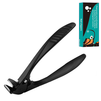 🥳2026 HOT SALE💅Stainless Steel Nail Clipper with Curved Precision Blades – Effortless for Thick Nails & Seniors! ✂️✨