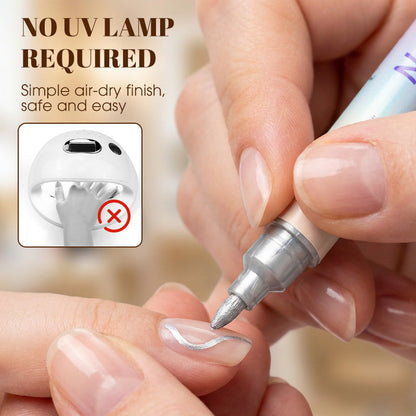 ⏳ Limited Time 50% Off! 💅🖌️Dual‑Tip Nail Art Pens