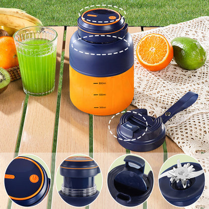 🍹 50% OFF NOW! 🔋 Multifunctional Portable Wireless Juicer Cup – Cordless, Rechargeable & Perfect for Fresh Juice Anywhere 🧃