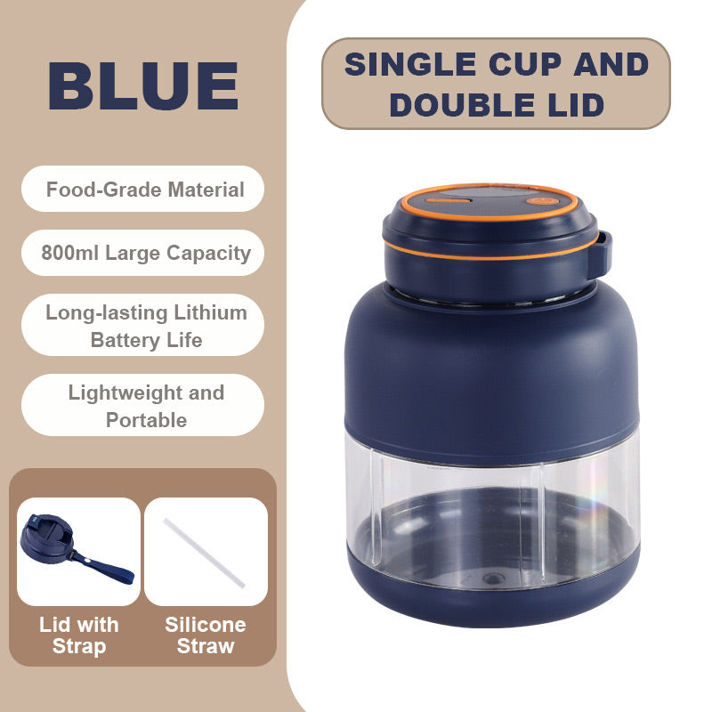 🍹 50% OFF NOW! 🔋 Multifunctional Portable Wireless Juicer Cup – Cordless, Rechargeable & Perfect for Fresh Juice Anywhere 🧃