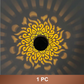 Solar Mandala Light – Stunning Pattern Projection, 2-in-1 Floor & Wall Design & IP65 Waterproof Auto On/Off 🌿