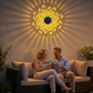 Solar Mandala Light – Stunning Pattern Projection, 2-in-1 Floor & Wall Design & IP65 Waterproof Auto On/Off 🌿
