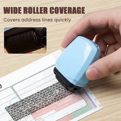 🛡️ ✉️Privacy Roller Stamp – Hide personal info instantly. No shredding needed. Refillable & portable. 🔏✨
