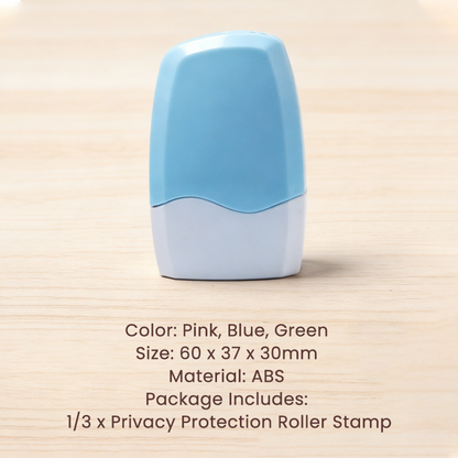 🛡️ ✉️Privacy Roller Stamp – Hide personal info instantly. No shredding needed. Refillable & portable. 🔏✨