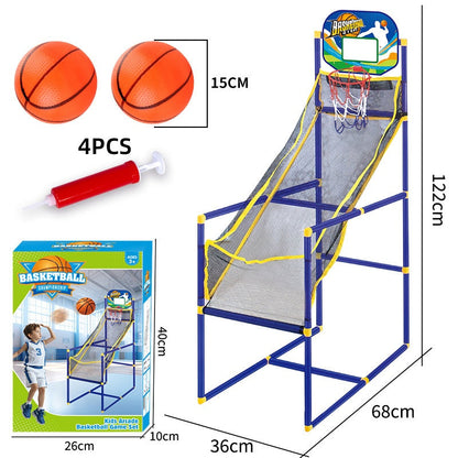 ⛹️Fast Shipping 🚚💨Kids' Indoor Basketball Arcade Game with 4 Balls🏀
