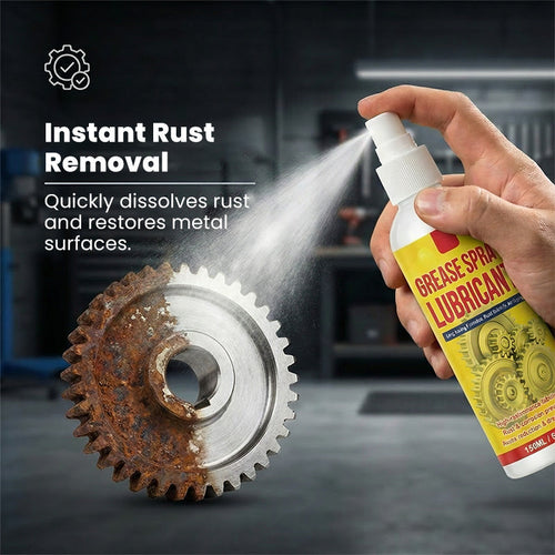 🛠️  Multi-Purpose Rust Remover & Lubricant Spray – Instant Squeak Eliminator – Metal Tool Restorer – Long-Lasting Protection 🧴